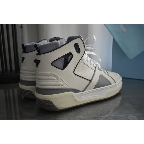 Just Don Basketball Courtside Hi ‘White Grey’ (32JUSQ01-226350-99) – Size 46 EU - Picture 6 of 16
